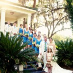The wedding party at Alcyone Plantation