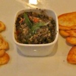 Mushroom crostini is a wonderful way top start your meal at Truffles Grill