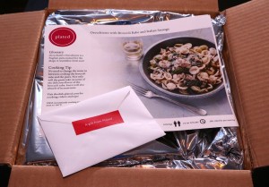 Our first plated box arrives!