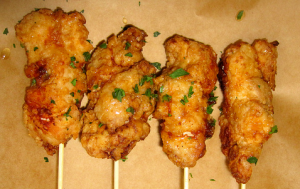 Fried Chicken Lolli pops