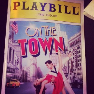 On The Town Playbill