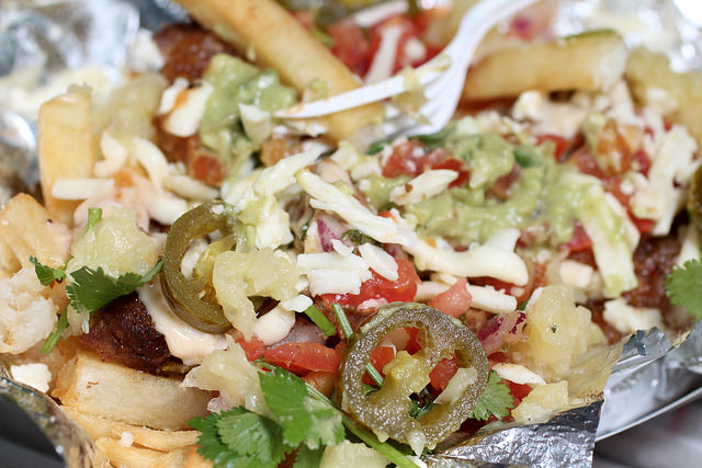 Tex's Tacos Food Truck Texicana Loaded Fries 