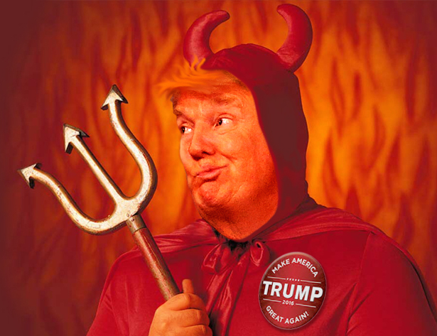 Donald Trump Devil