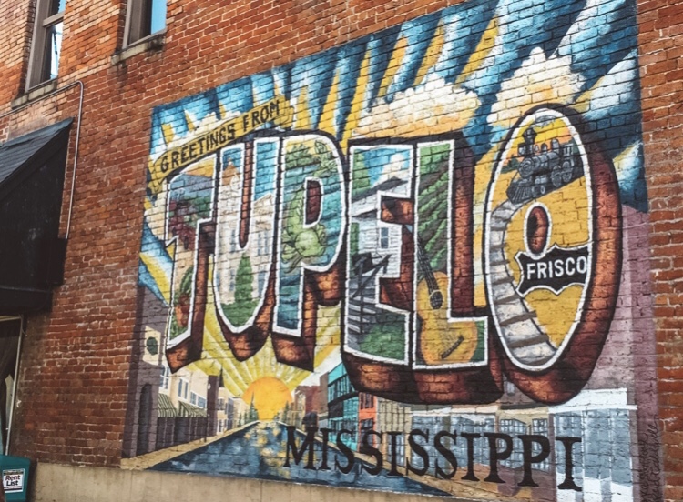 Tupelo Mississippi sign
